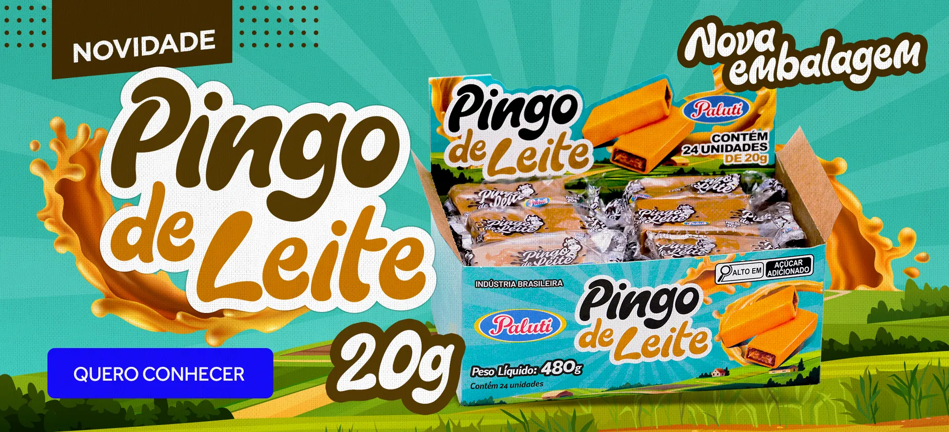 Pingo de Leite 20g Paluti